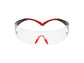 Occhiali di protezione 3M SecureFit™ 400 rosso/grigio SF401SGAF-RED