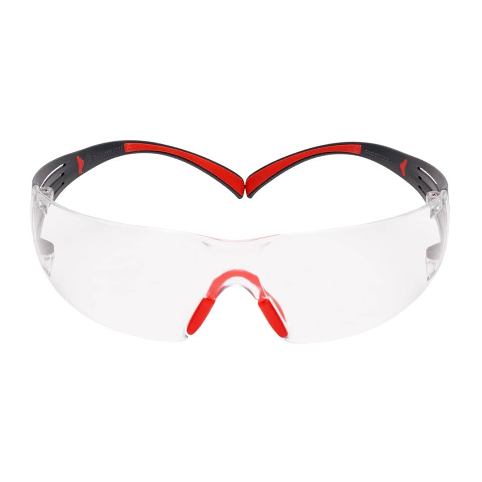 Occhiali di protezione 3M SecureFit™ 400 rosso/grigio SF401SGAF-RED