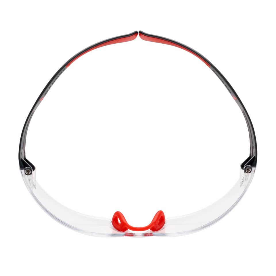 Occhiali di protezione 3M SecureFit™ 400 rosso/grigio SF401SGAF-RED
