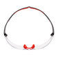 Occhiali di protezione 3M SecureFit™ 400 rosso/grigio SF401SGAF-RED