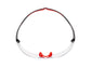 Occhiali di protezione 3M SecureFit™ 400 rosso/grigio SF401SGAF-RED