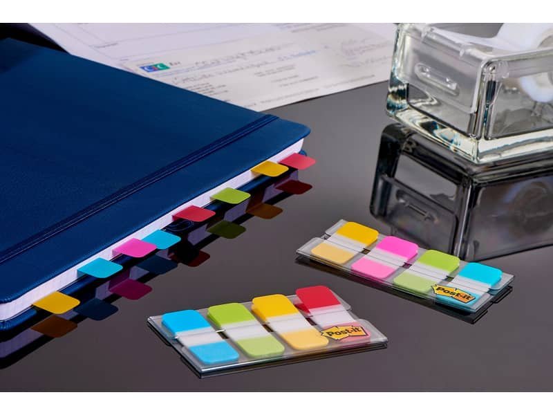 Segnapagina removibili Post-it® Index Strong Mini assortiti 4 blocchetti da 10 - 676-AYPV-EU