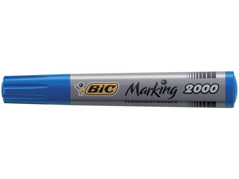 Marcatore permanente BIC Marking 2000 punta conica 4,95 mm blu 8209143