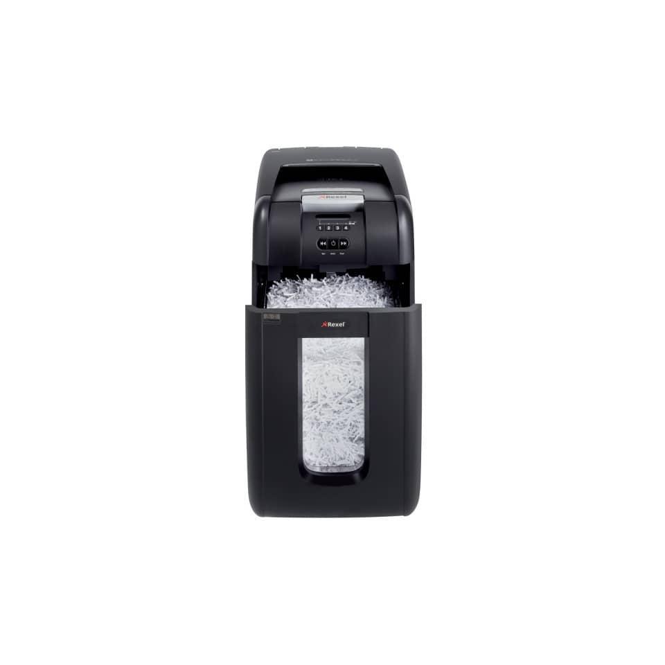Distruggidocumenti ad alimentazione automatica Rexel Auto+300X P-4 40 L taglio a frammenti 4x40 mm - 2103250EU