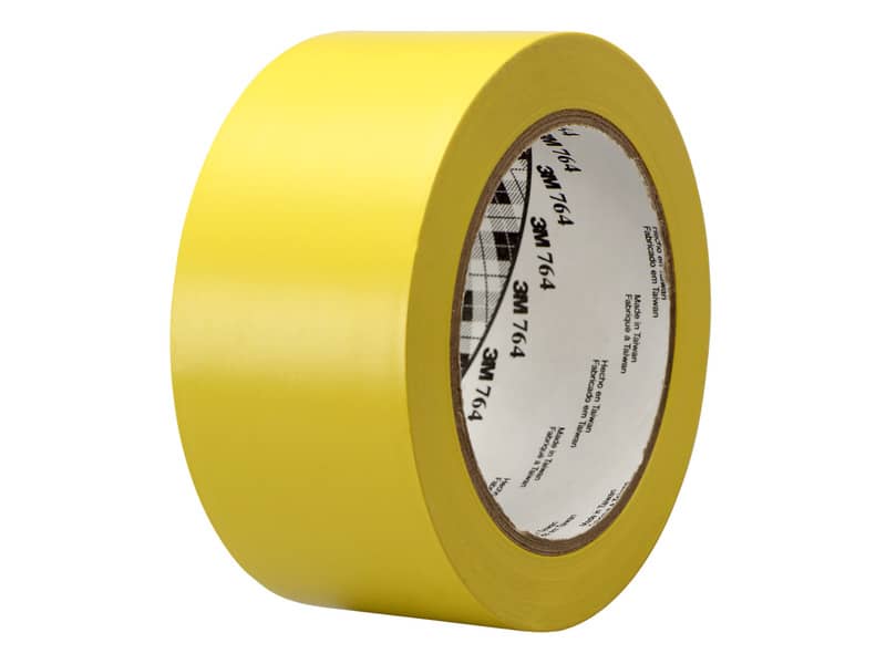 Nastro in vinile 3M multiuso giallo 50 mm x 33 m 764I GIALLO