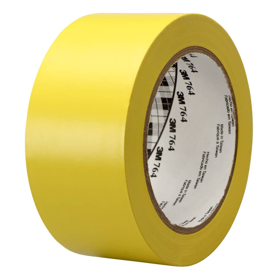 Nastro in vinile 3M multiuso giallo 50 mm x 33 m 764I GIALLO