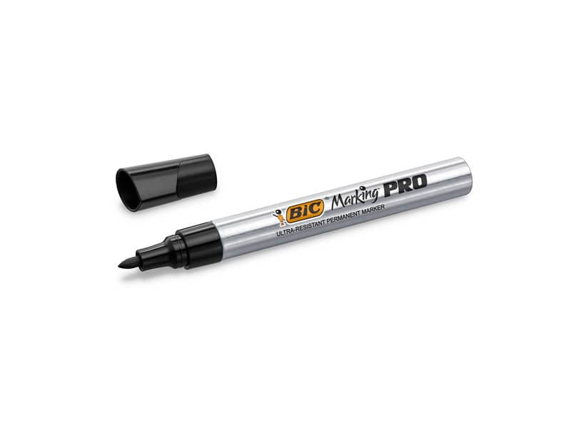 Marcatore permanente BIC Marking PRO punta conica 1,1 mm nero 964800