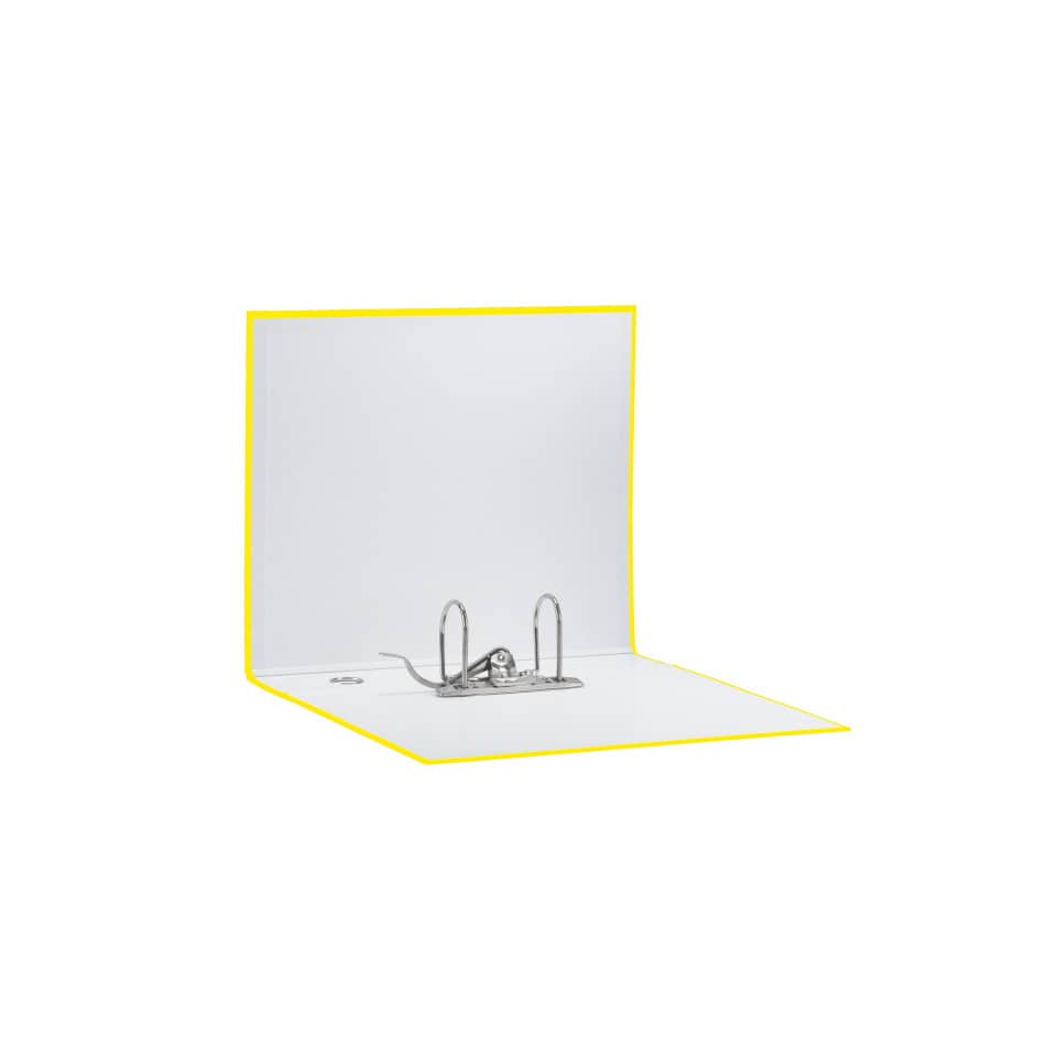 Registratore con custodia Esselte G55 Eurofile protocollo dorso 8 cm cartone rivestito in PP giallo vivida 390755930