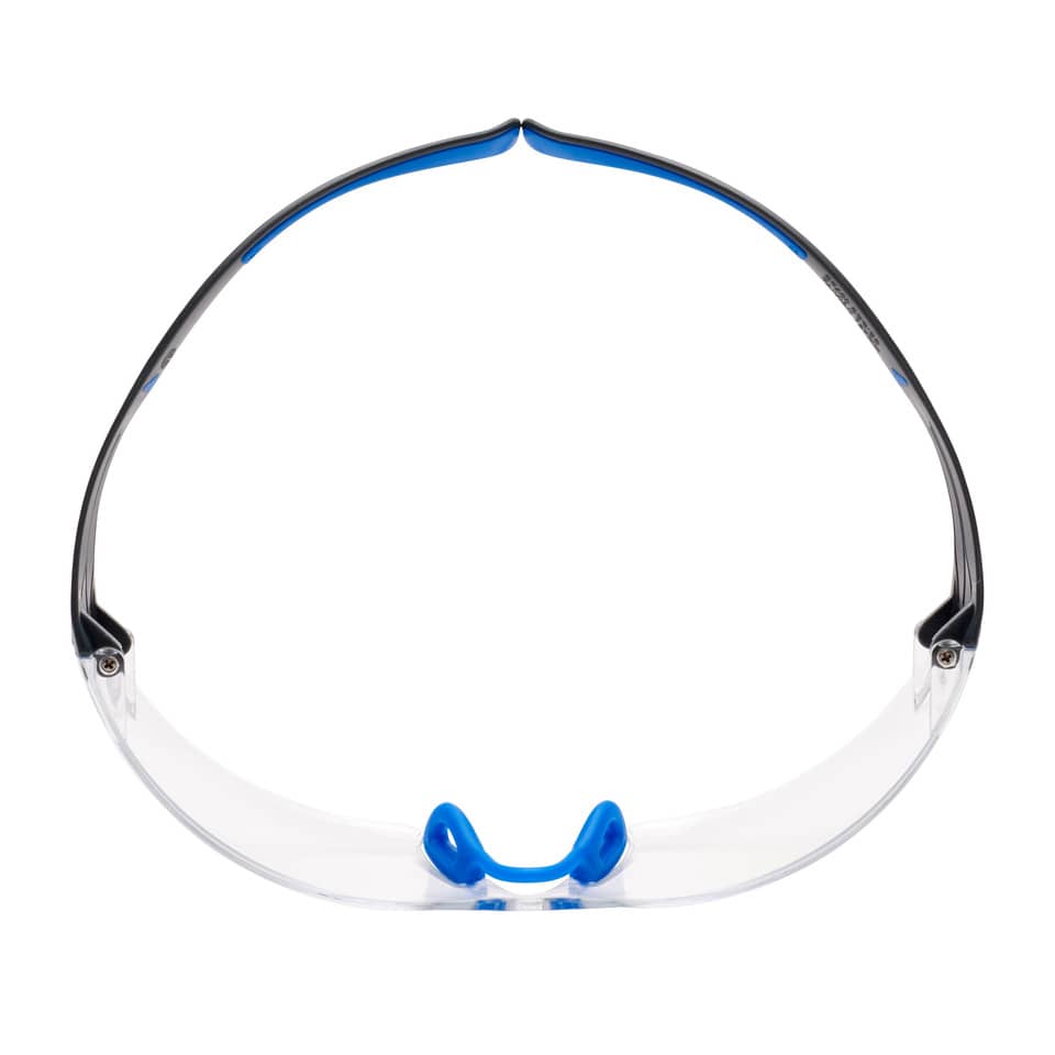 Occhiali di protezione 3M blu/grigio  SF401SGAF-BLU