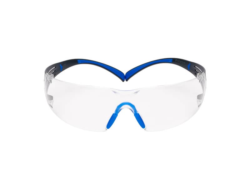 Occhiali di protezione 3M blu/grigio  SF401SGAF-BLU