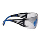 Occhiali di protezione 3M SecureFit™ 400 Scotchgard™ montatura blu/grigio SF407SGAF-BLU