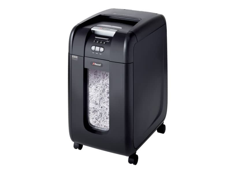 Distruggidocumenti ad alimentazione automatica Rexel Auto+300X P-4 40 L taglio a frammenti 4x40 mm - 2103250EU