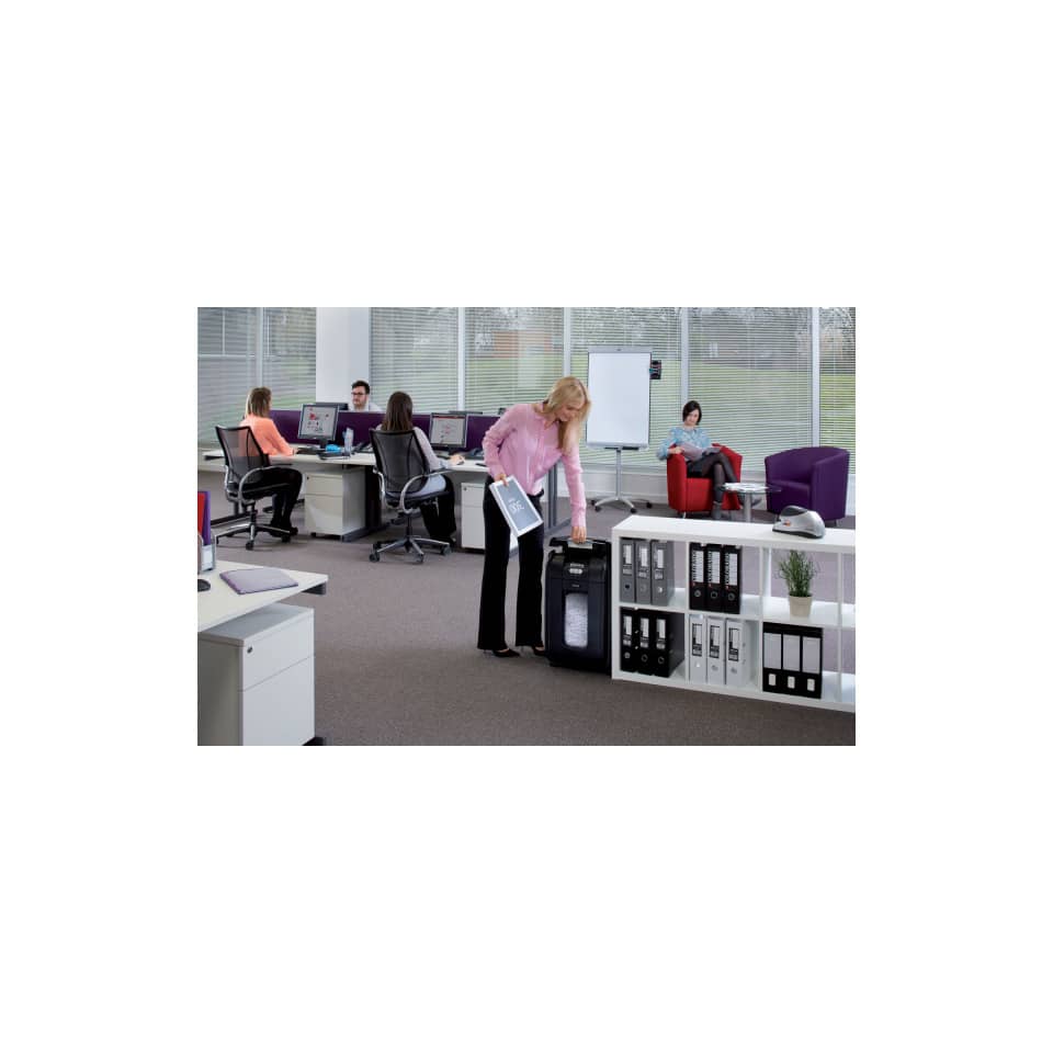 Distruggidocumenti ad alimentazione automatica Rexel Auto+300X P-4 40 L taglio a frammenti 4x40 mm - 2103250EU