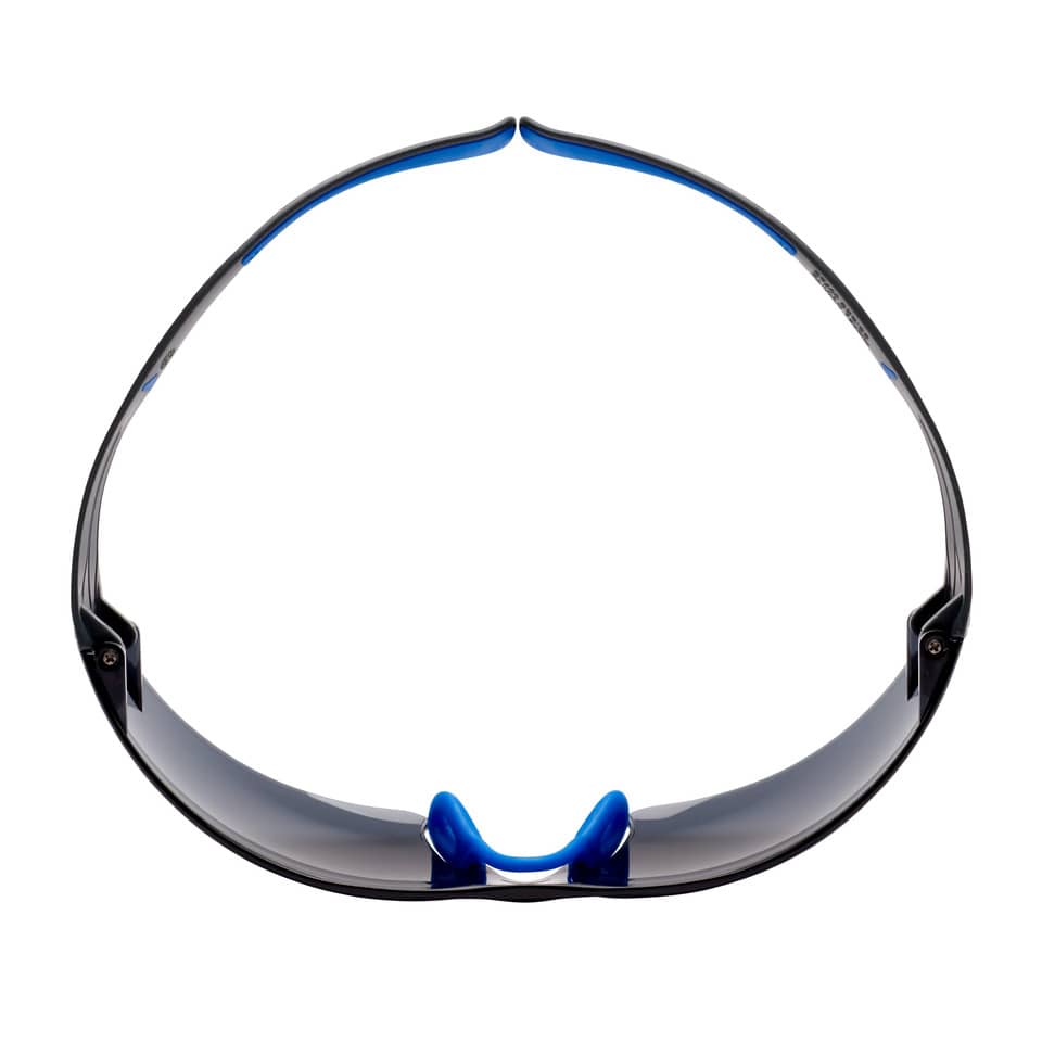 Occhiali di protezione 3M SecureFit™ 400 Scotchgard™ montatura blu/grigio SF402SGAF-BLU