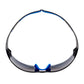Occhiali di protezione 3M SecureFit™ 400 Scotchgard™ montatura blu/grigio SF402SGAF-BLU