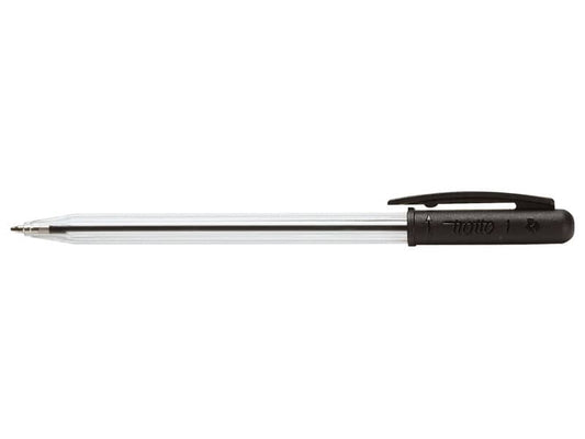 Penna a sfera TRATTO 1Uno 1 mm nero Conf. 50 pezzi - 820503
