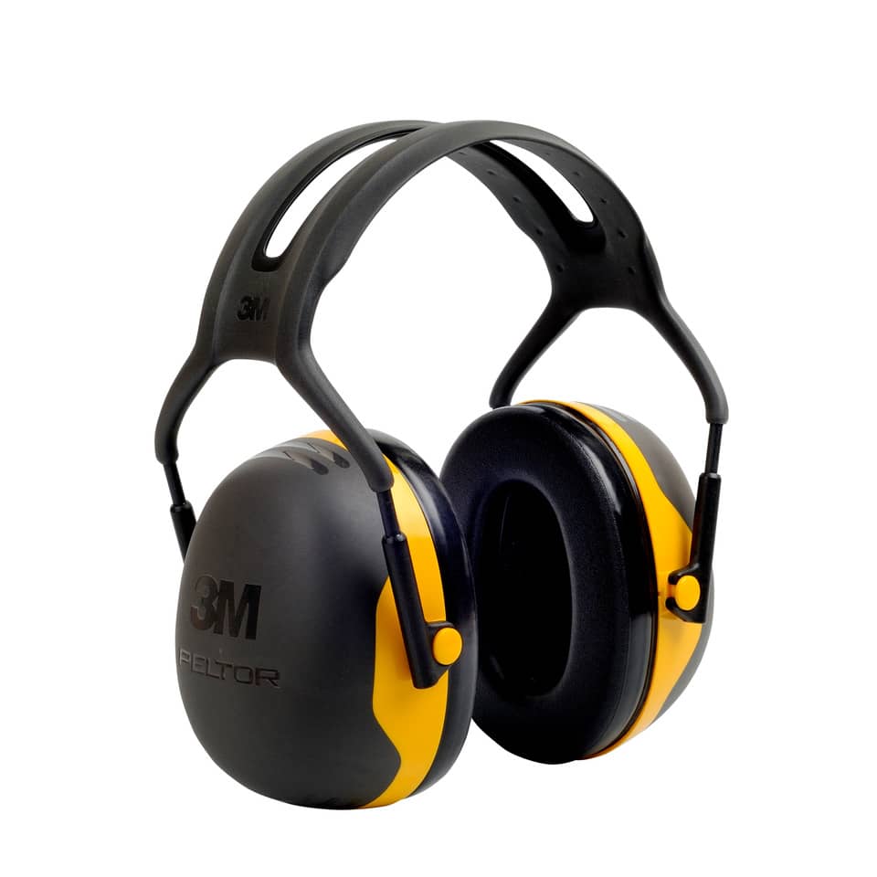 Cuffie auricolari 3M nero/giallo  X2A