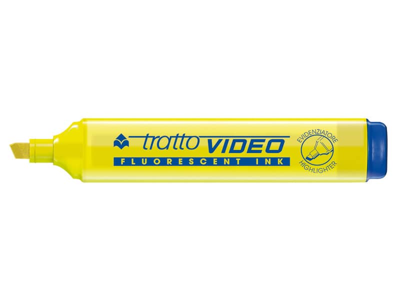 Evidenziatore TRATTO Video 1-5 mm giallo  830201