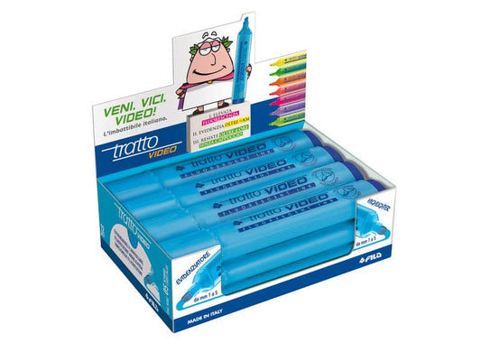 Evidenziatore TRATTO Video 1-5 mm azzurro 830205