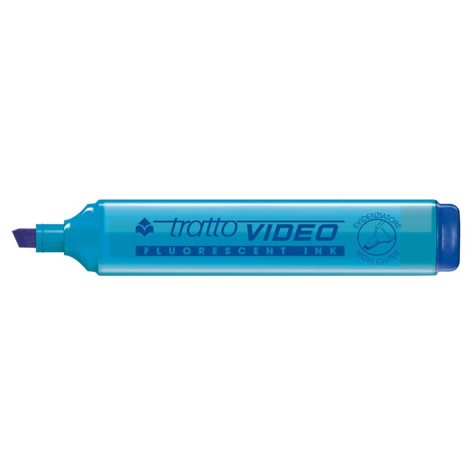 Evidenziatore TRATTO Video 1-5 mm azzurro 830205