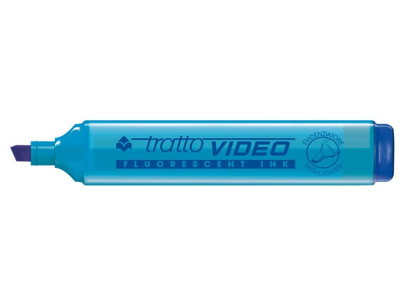 Evidenziatore TRATTO Video 1-5 mm azzurro 830205