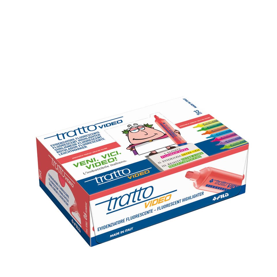Evidenziatore TRATTO Video 1-5 mm sunrise 830206