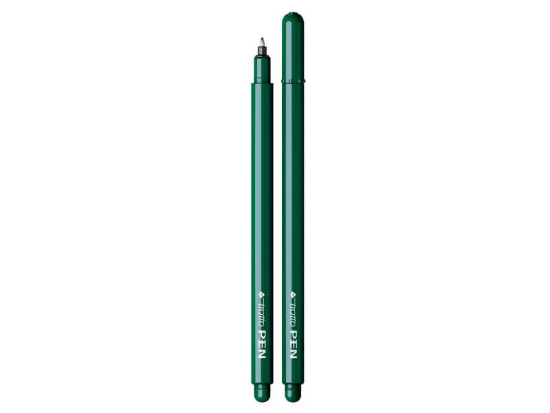 Penna a punta sintetica TRATTO Pen 2 mm verde 830704