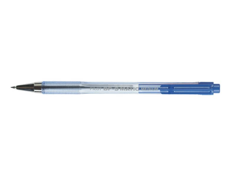 Penna a sfera a scatto Pilot BPS Matic 1,0 mm blu 001621