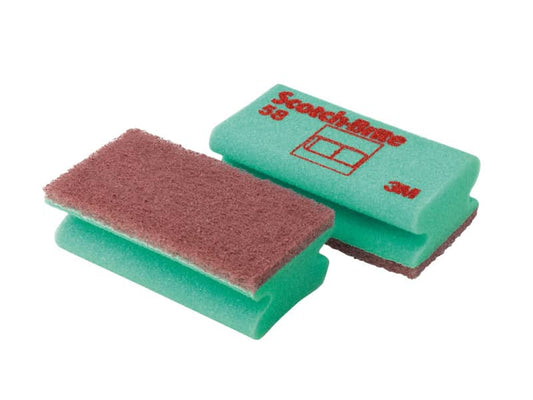 Spugna per superfici delicate Scotch-Brite® 58 beige/verde conf. da 10 - 84754