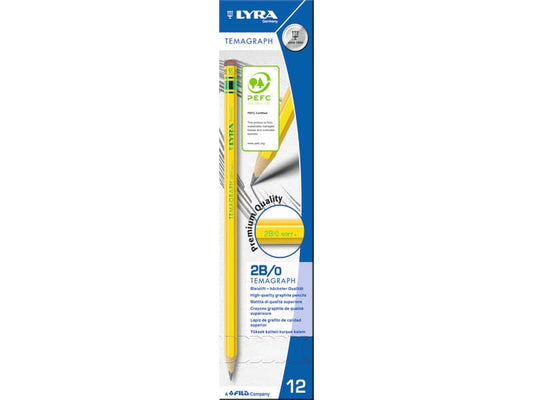 Matita LYRA Temagraph 2B Soft + L1140102