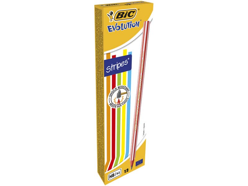 Matita BIC Evolution Stripes HB  918487