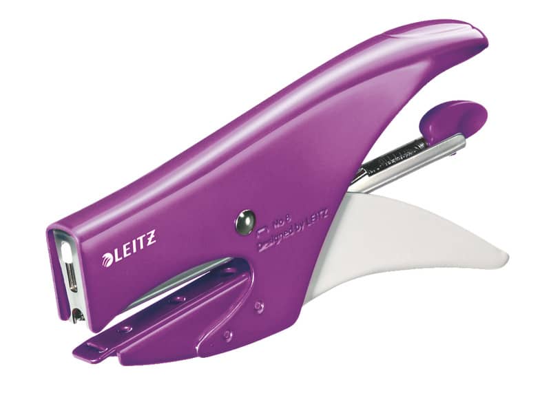 Cucitrice fino a 15 fogli Leitz 5547 WOW viola metallizzato 55472062