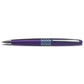 Penna a sfera Pilot MR Retro Pop Collection 0,7 mm blu fusto viola con astuccio e borsina regalo - 006472