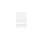 Urna con testata da personalizzare deflecto® 16,5x13,5x10,5 cm in polimetilmetacrilato trasparente 592901