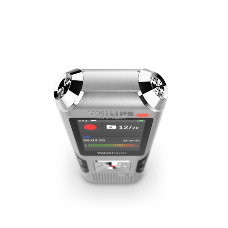 Registratore vocale digitale PHILIPS argento DVT4010