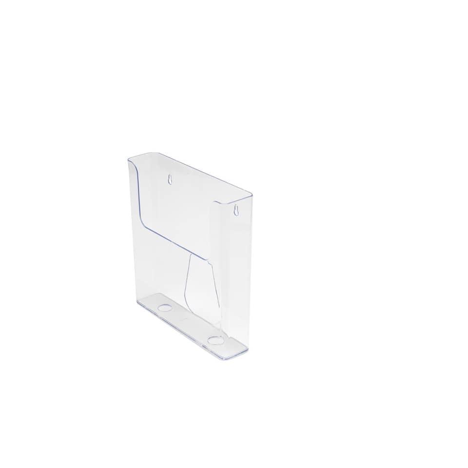 Portadocumenti deflecto® A4 in polistirene trasparente 76401