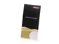 Porta-avvisi deflecto® 1/3 di A4 verticale in polistirolo inclincato con base a L trasparente - 45201