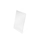 Porta-avvisi deflecto® A4 verticale in polistirene con base a L trasparente 47401