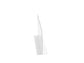 Portabrochure deflecto® A4 orizzontale in polistirolo con base a T trasparente 47701