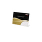 Porta-avvisi deflecto® A8 orizzontale in polistirene con base a L trasparente 480201