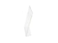 Porta-avvisi deflecto® A4 verticale in polistirene con base a L trasparente 47401