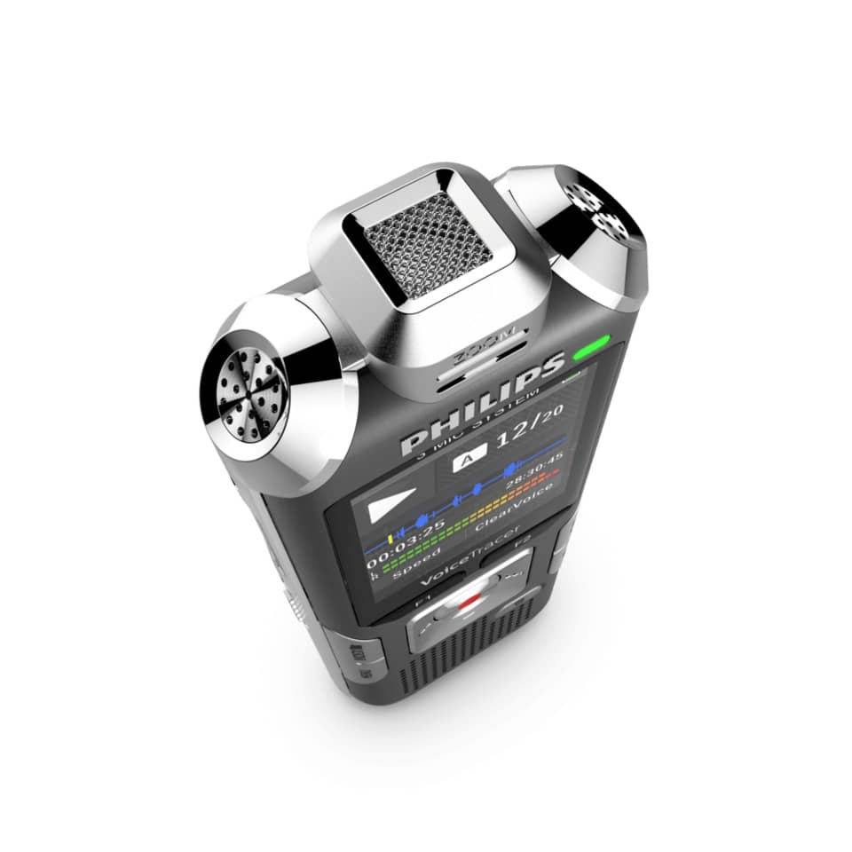 Registratore vocale digitale PHILIPS nero DVT6010