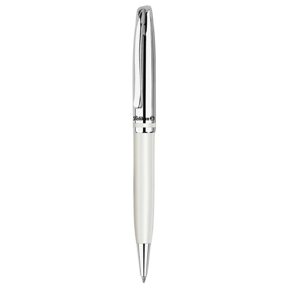 Penna a sfera Pelikan Jazz Classic M bianco confezione regalo - 0F0R59