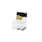 Urna con testata da personalizzare deflecto® 16,5x13,5x10,5 cm in polimetilmetacrilato trasparente 592901