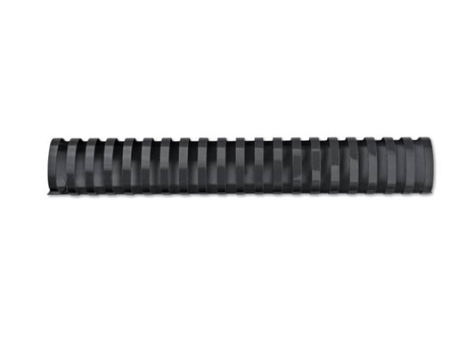 Dorsi plastici a 21 anelli GBC CombBind 45 mm A4 nero - fino a 400 fogli conf da 50 dorsi - 4028186