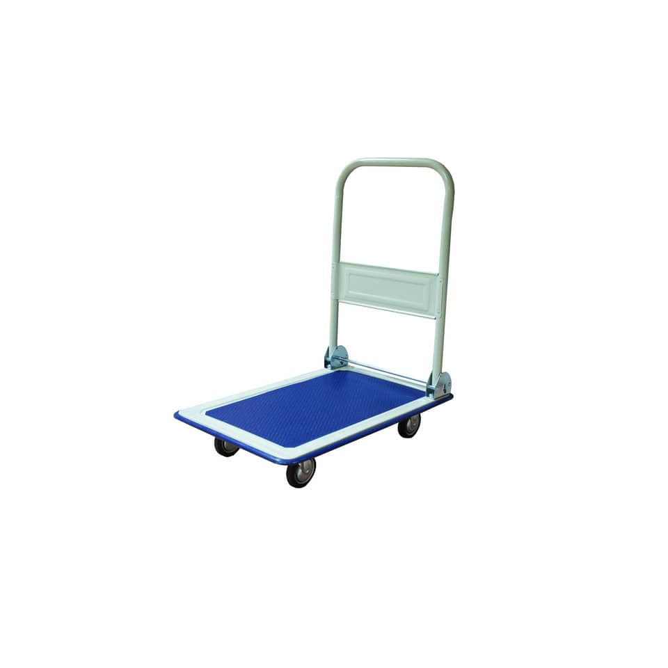 Carrello in metallo con maniglia pieghevole Viso 73x47,5x83 cm blu portata 150 kg - RMC740