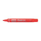 Marcatore professionale permanente Pentel N50 punta conica 4,3 mm rosso N50-B