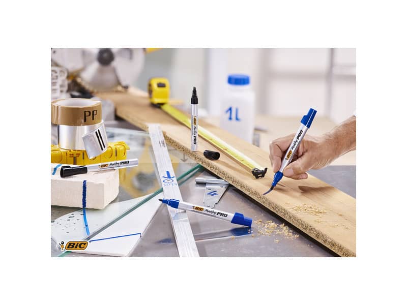 Marcatore permanente BIC Marking PRO punta conica 1,1 mm nero 964800