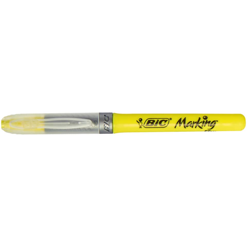 Evidenziatore BIC Highlighter Flex 1-4,3 mm giallo 942040