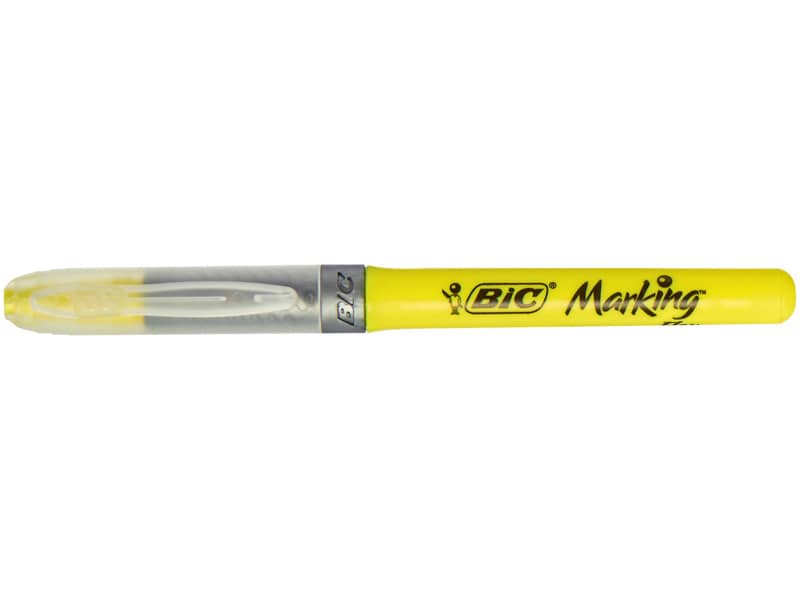 Evidenziatore BIC Highlighter Flex 1-4,3 mm giallo 942040